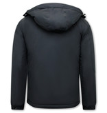 Beluomo Windproof Jacket With Hood Men - 9732 - Black