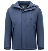 Beluomo Windproof Jacket With Hood Men - 9732 - Blue