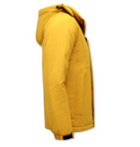 Beluomo Windproof Jacket With Hood Men - 9732 - Yellow