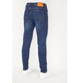 True Rise Men's Dark Blue Jeans Regular Fit - DP07 - Blue