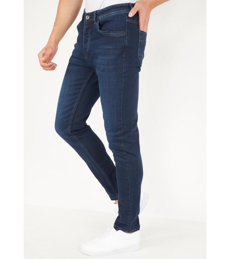True Rise Regular Fit Jeans Stretch - DP11 - Blue