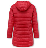 Gentile Bellini Women's Reversible Puffer Coat - 2161-R - Red