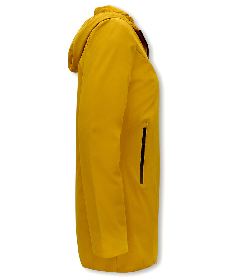 Gentile Bellini Women's Reversible Puffer Coat - 2161-GL - Yellow