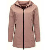 Gentile Bellini Women's Reversible Puffer Coat - 2161-P - Pink