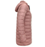 Gentile Bellini Women's Reversible Puffer Coat - 2161-P - Pink