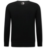 Local Fanatic Mens Sweater NASA International - 11-6505Z - Black