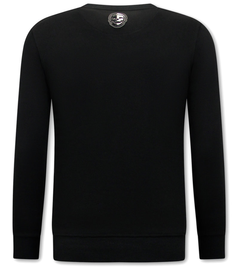 Local Fanatic Mens Sweater NASA International - 11-6505Z - Black