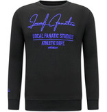 Local Fanatic Sweatshirt For Mens Athletic Dept -11-6518ZB - Black / Blue