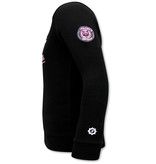 Local Fanatic Sweatshirt For Mens Athletic Dept -11-6518ZR - Black / Pink