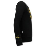 Local Fanatic Sweatshirt For Mens Athletic Dept -11-6518ZG - Black / Gold