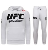 Local Fanatic Tracksuit Set With Hoodie UFC Championship - 11-6525W - White