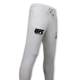 Local Fanatic Tracksuit Set With Hoodie UFC Championship - 11-6525W - White