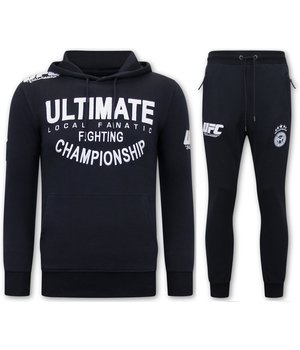 Local Fanatic Tracksuit Set With Hoodie Ultimate Championship - 11-6524B - Blue