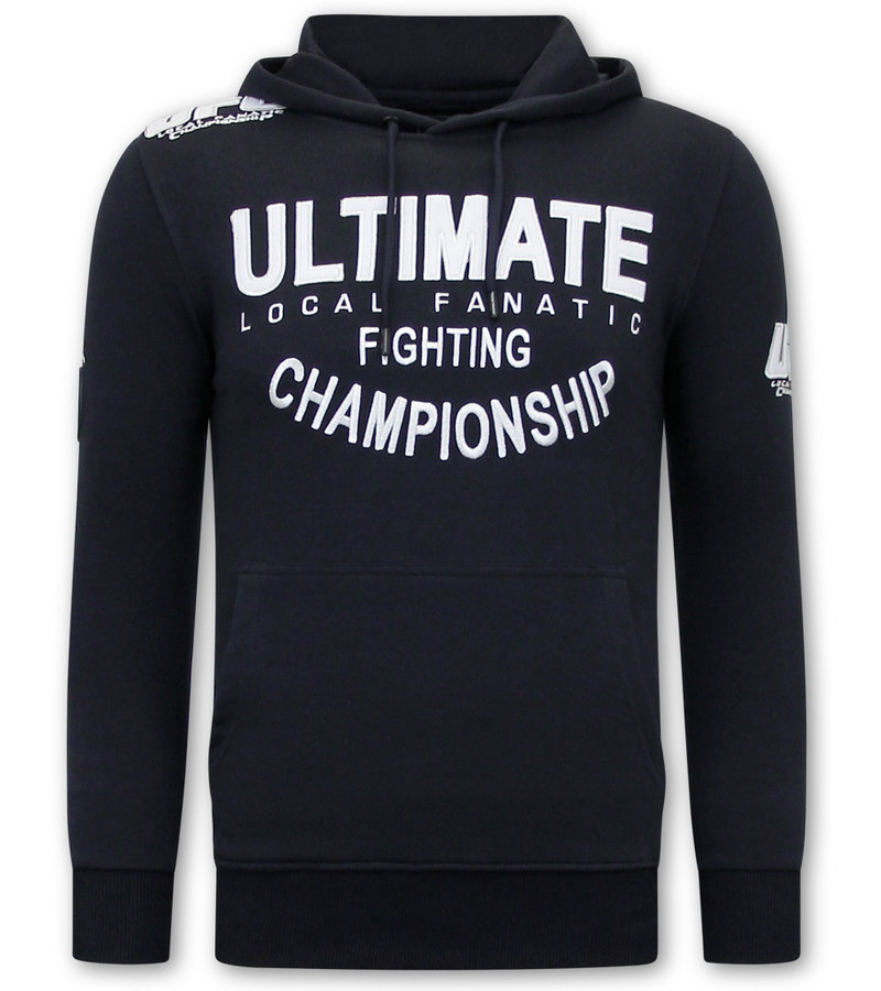 Local Fanatic Tracksuit Set With Hoodie Ultimate Championship - 11-6524B - Blue