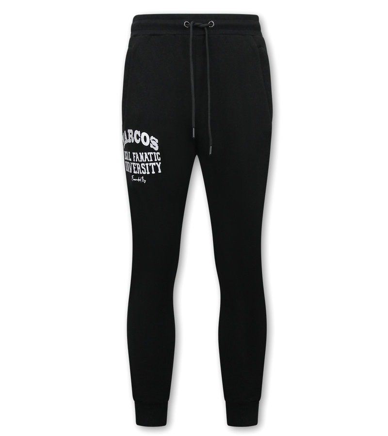 Local Fanatic Tracksuit Set With Hoodie Narcos University - 11-6464Z - Black