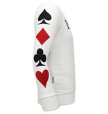 Local Fanatic Mens Tracksuit Set Ballin Las Vegas - 11-6507W - White