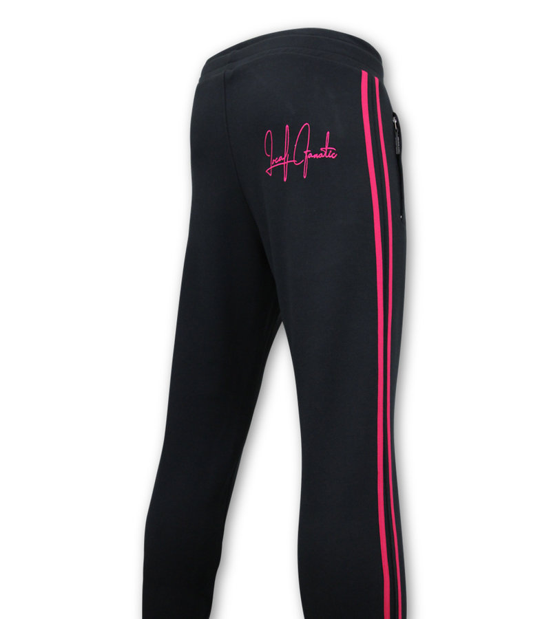 Local Fanatic Half Zip Tracksuit Set For Mens -11 - 6515BR - Blue / Pink