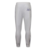 Local Fanatic Half Zip Tracksuit Set For Mens - 6515WB - White / Blue