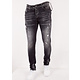 Stonewashed  jeans Stretch Slim Fit - DC-007 - Black