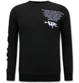 IKAO 2Pac  Sweater Men - KS-87 - Black