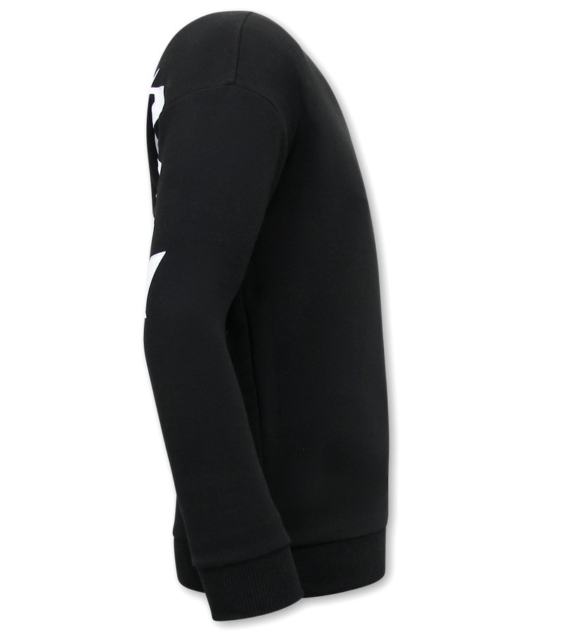 IKAO Oversize Mens Sweatshirt - 22021 - Black