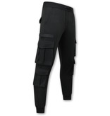 IKAO Cargo Training Pants - HS-6605	- Black