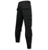 IKAO Cargo Training Pants - HS-6605	- Black