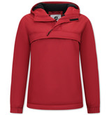 Matogla Anorak Short Jacket For Women - 8692 - Red