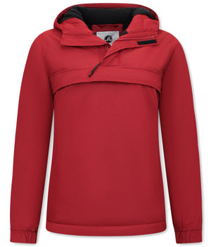Matogla Anorak Short Jacket For Women - 8692 - Red