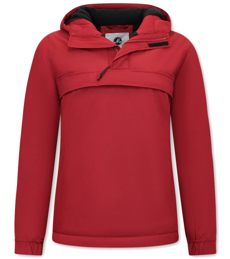 Matogla Anorak Short Jacket For Women - 8692 - Red