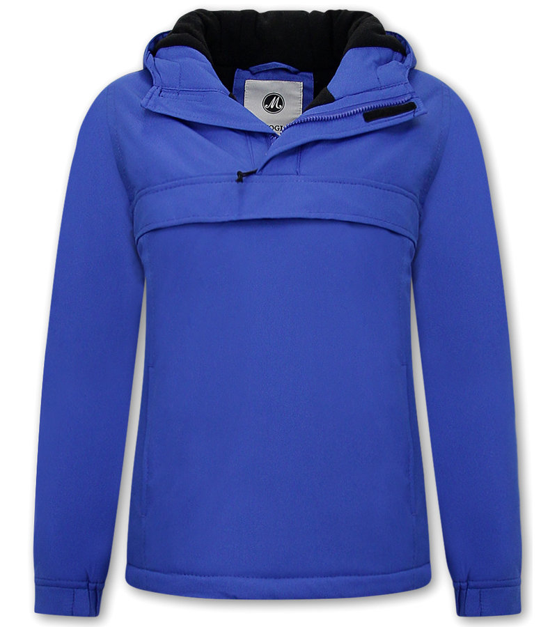 Matogla Anorak Short Jacket For Women - 8692 - Blue