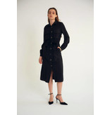 Robin-Collection Women's Blank Long Dress - M34769 - Black