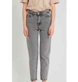 Robin-Collection Basic High Waist Jeans - D83607 - Gray