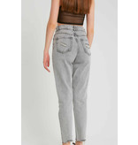 Robin-Collection Ripped High Waist Jeans - D83615 - Gray