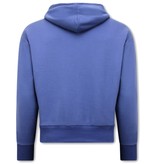 Y-TWO Basic Oversize Fit Hoodie - Navy