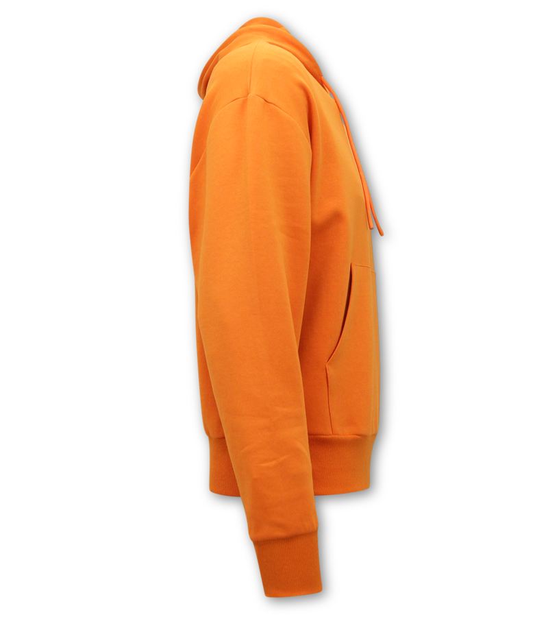 Y-TWO Basic Oversize Fit Hoodie - Orange