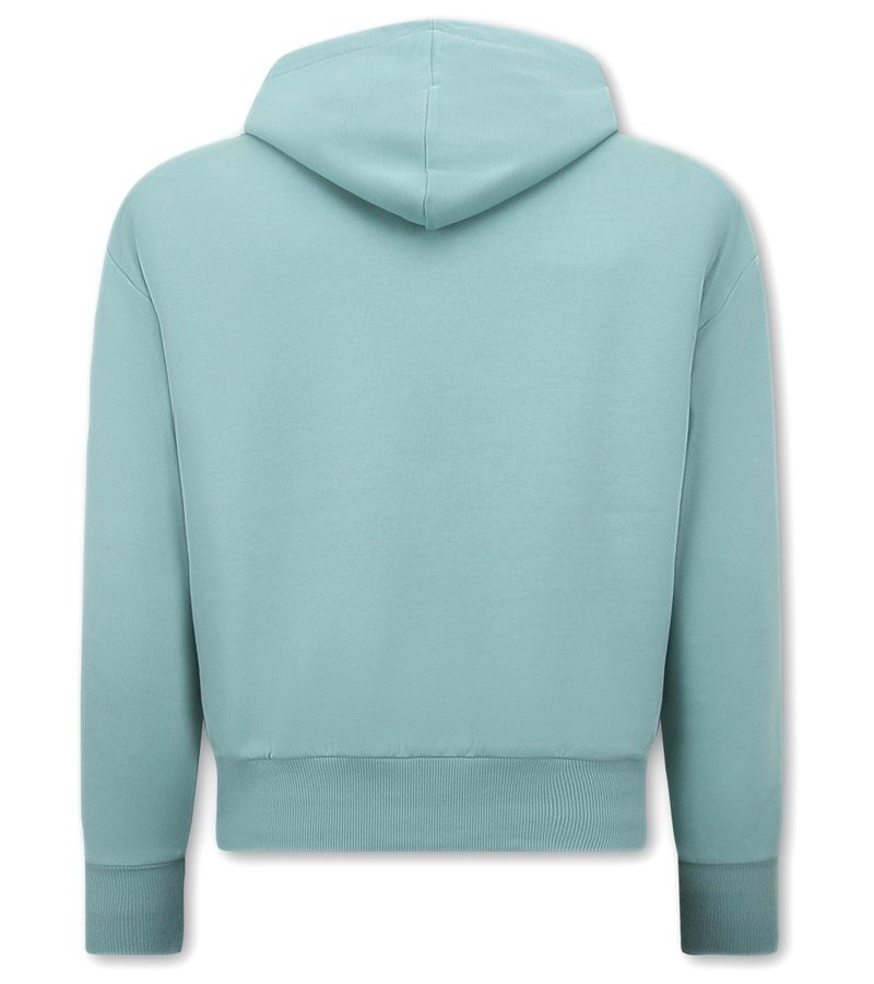Y-TWO Basic Oversize Fit Hoodie - Mint