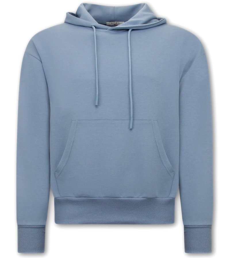 Y-TWO Basic Fit Oversized Hoodie - Blue