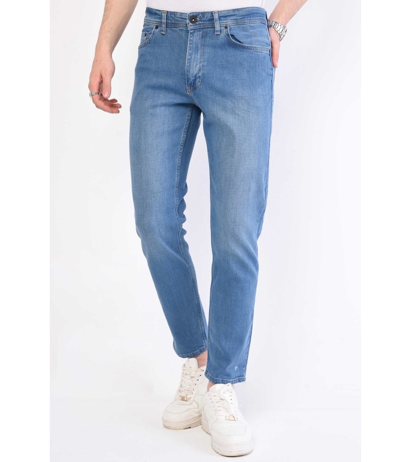 True Rise Men's Jeans Regular Fit - DP22-NW - Blue