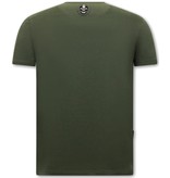 Local Fanatic Fast and Furious Printed T Shirt - Green