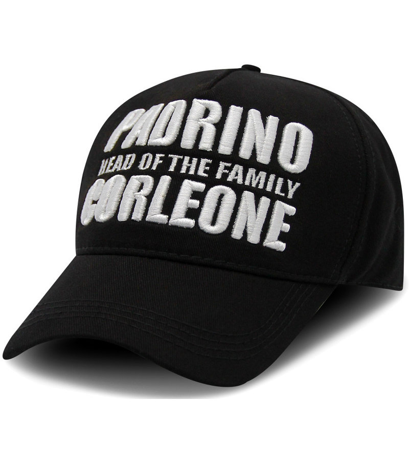Local Fanatic Caps For Boys Padrino Corleone - Black