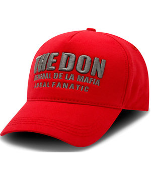 Local Fanatic Luxury Brand Caps The Don - Red