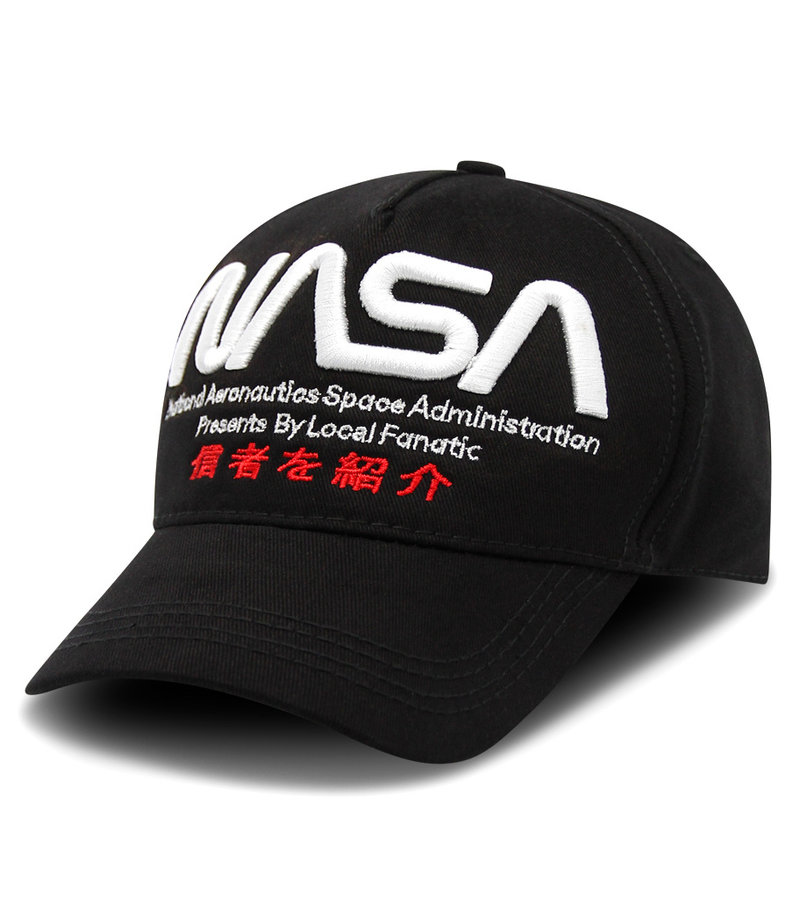 Local Fanatic NASA Men's Luxury Caps - Black