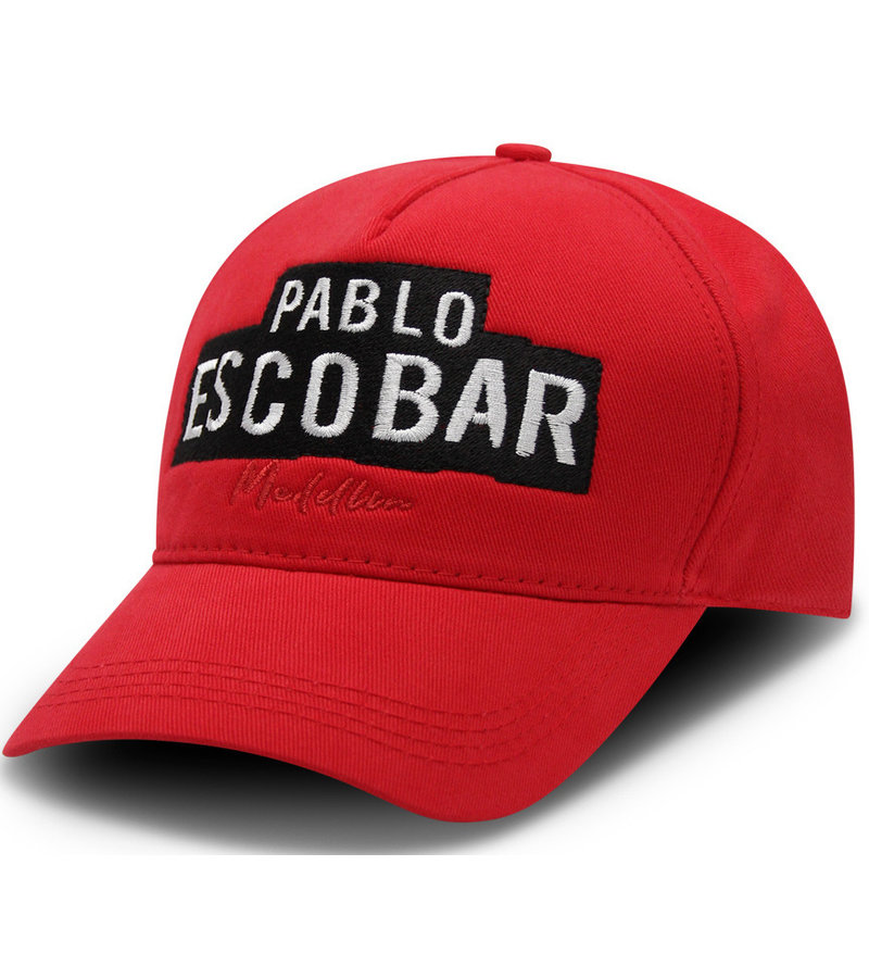 Local Fanatic  Men Cap Pablo Escobar - Red