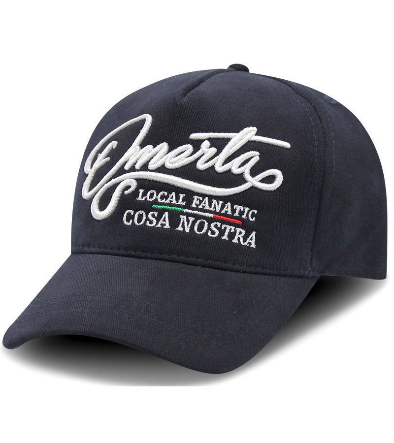 Local Fanatic Omerta Baseball Cap Men - Blue