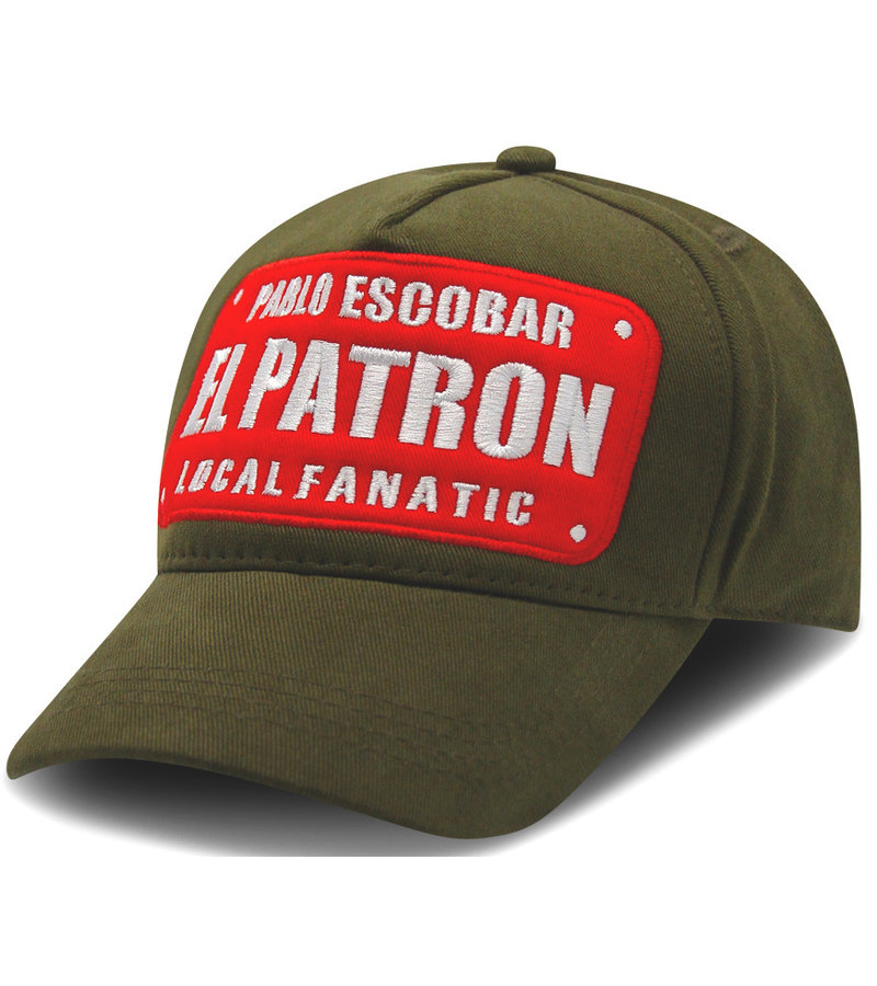 Local Fanatic Baseball Cap Men Pablo Escobar - Green