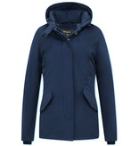 Matogla Womens Hooded Winter Coats  - 589 - Blue