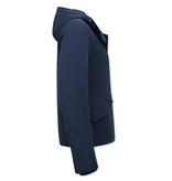 Matogla Womens Hooded Winter Coats  - 589 - Blue