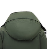 Matogla Womens Short Padded Jacket With Hood - 7603 - Green