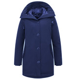 TheBrand Stylish Ladies Winter Jacket  - 505 - Blue